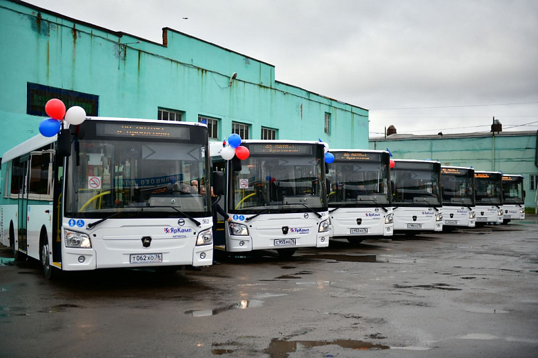 В Ярославль прибыла партия из новых автобусов