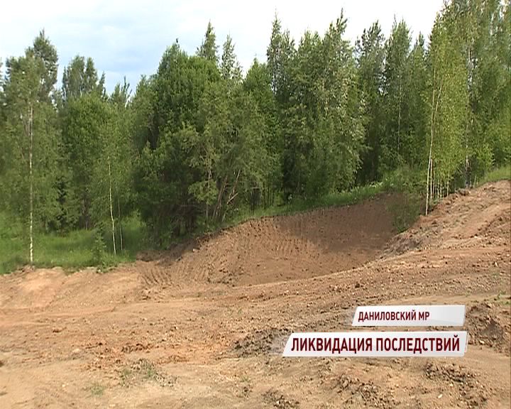 В деревне Шолохово ликвидировали несанкционированную свалку