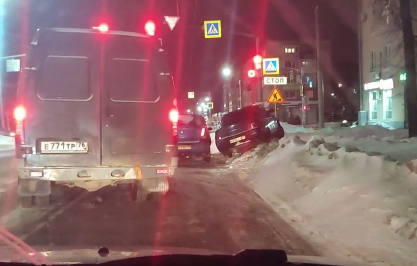 В центре Ярославля произошло ДТП