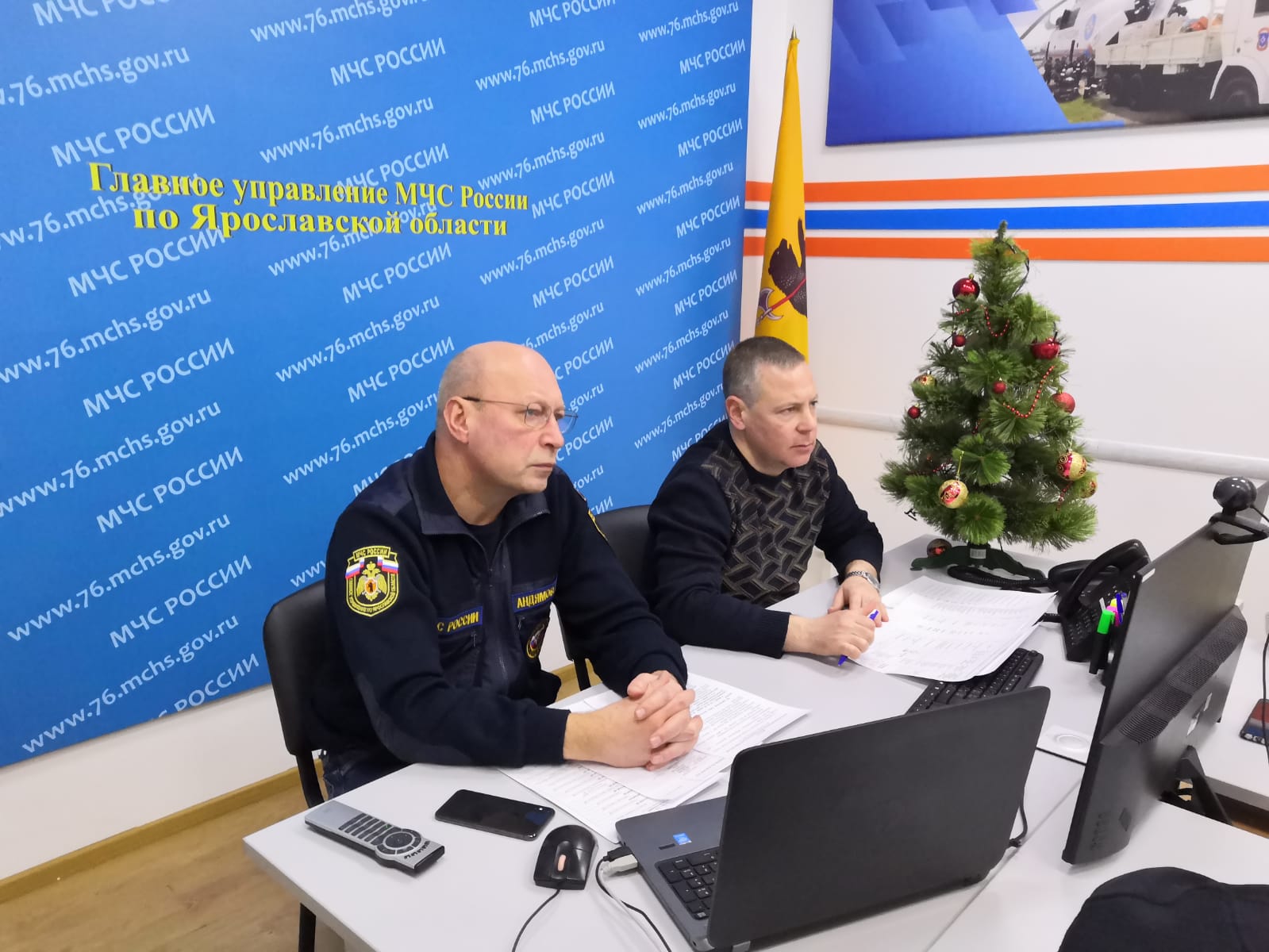 Михаил Евраев провел заседание оперштаба по ситуации с тепло- и электроснабжением в Ярославской области