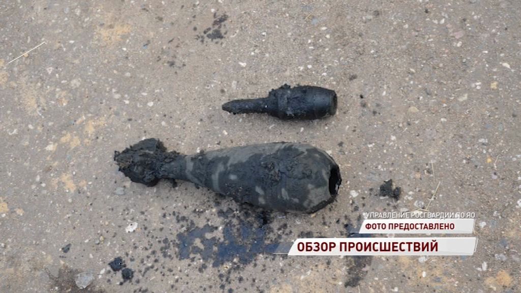 В Толгском монастыре нашли минометные снаряды