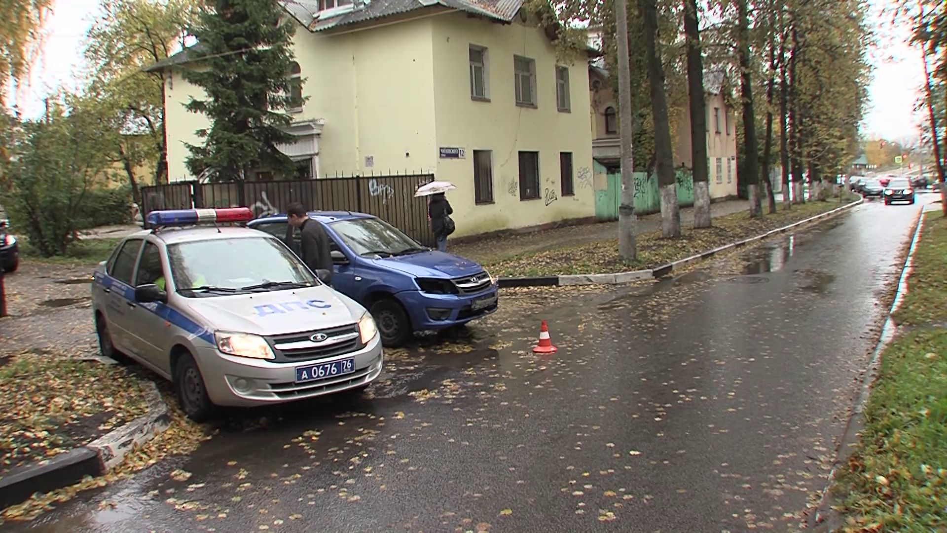 В Ярославле школьника сбил учебный автомобиль