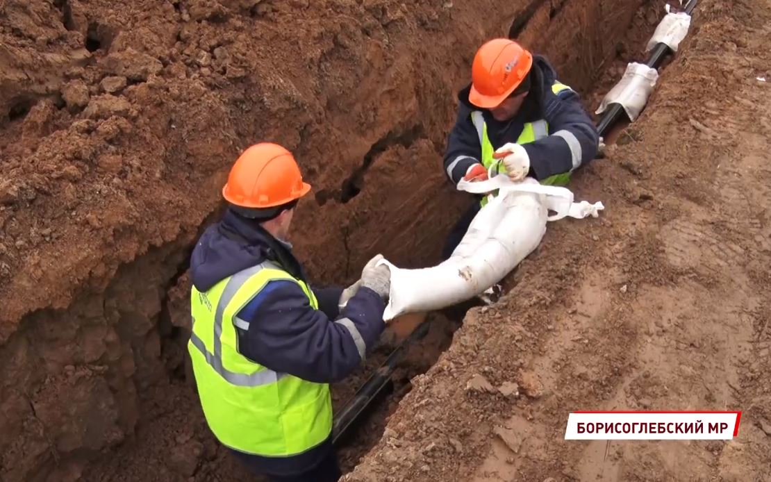 В Борисоглебском районе продолжают строить газопровод