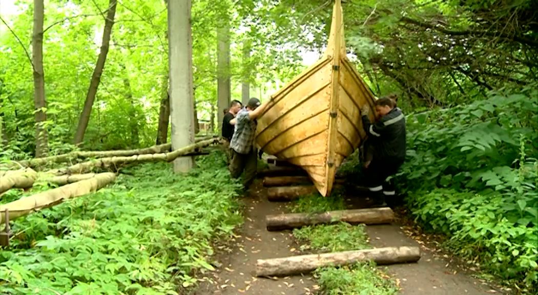 Ладья из прошлого отправится в плавание на Рыбинское водохранилище