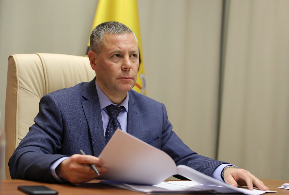 Глава Ярославской области Михаил Евраев провел встречу с вице-премьером правительства страны Дмитрием Чернышенко
