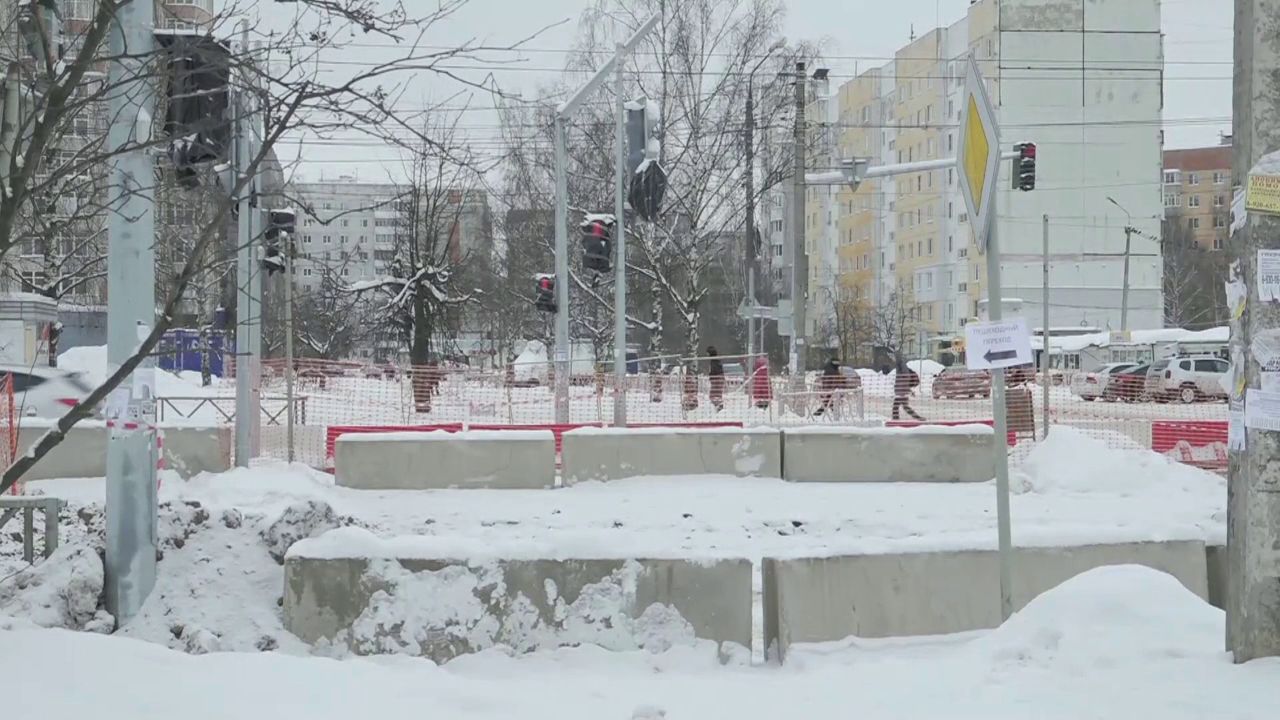 В Заволжском районе Ярославля началась замена ливневого коллектора