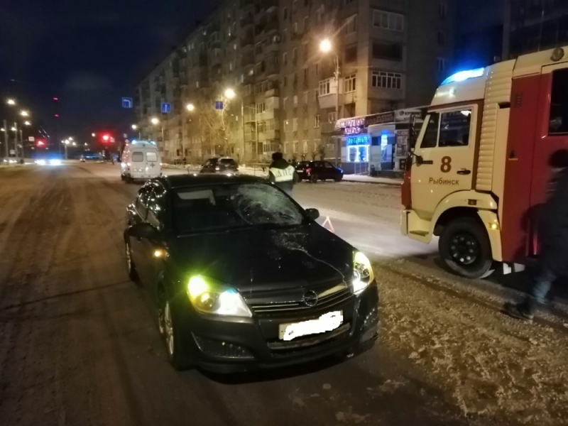 В Рыбинске под колеса «Опеля» попала пенсионерка