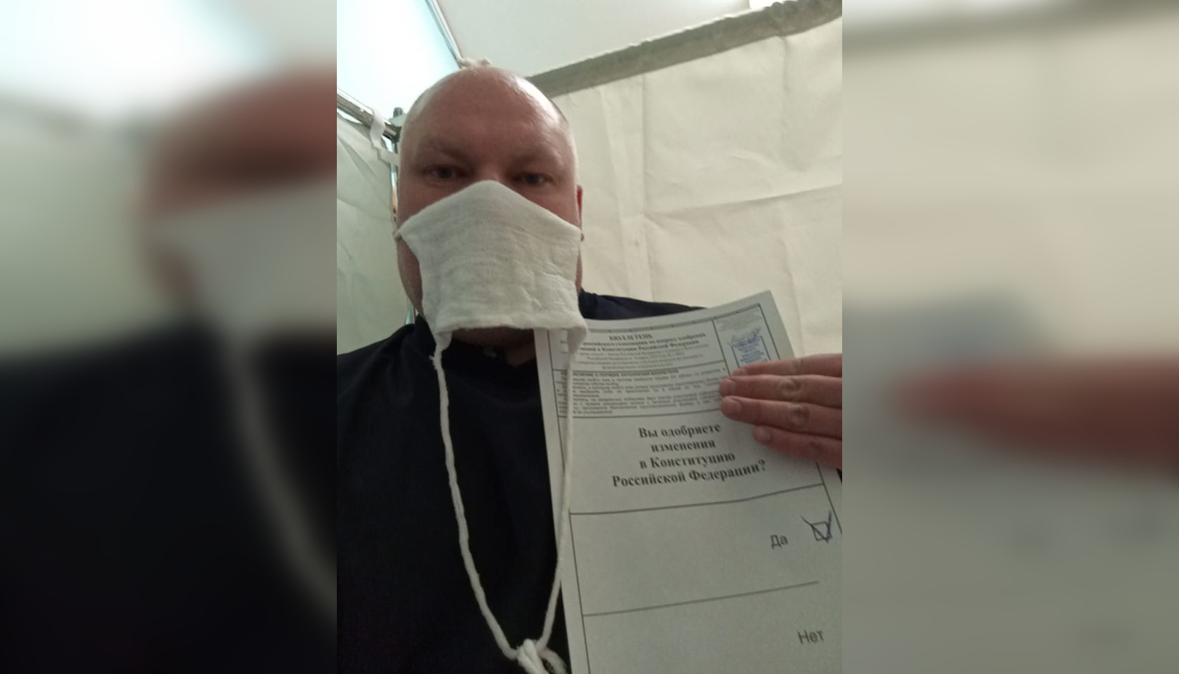 Дмитрий Петровский: “Отличное начало рабочего дня - выполнить гражданский долг”