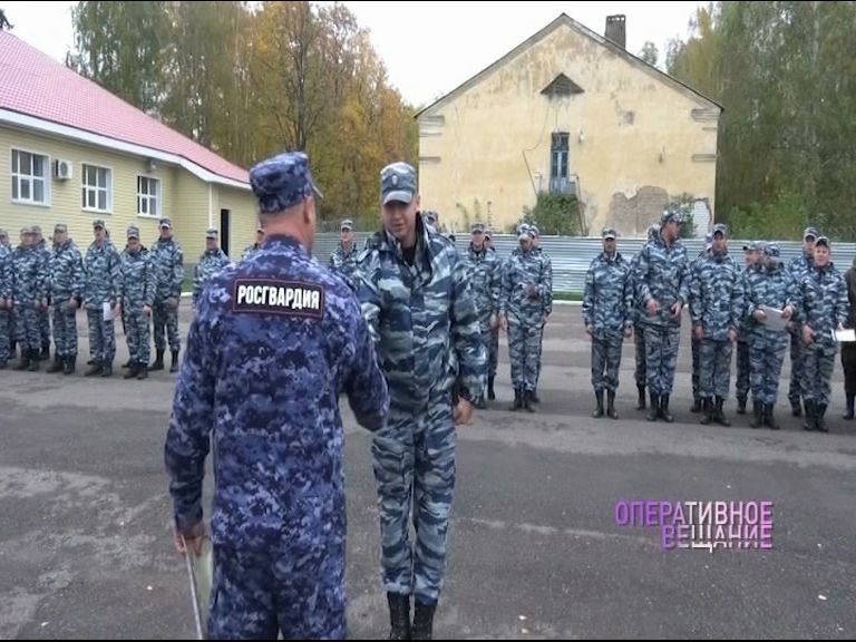 Ярославские ОМОНовцы принимали поздравления с юбилеем образования подразделения