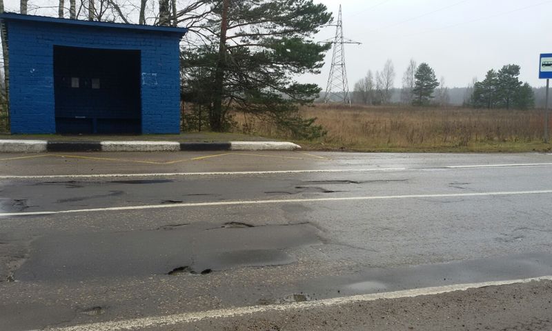 После поста в соцсетях заделали ямы на трассе в Ярославской области