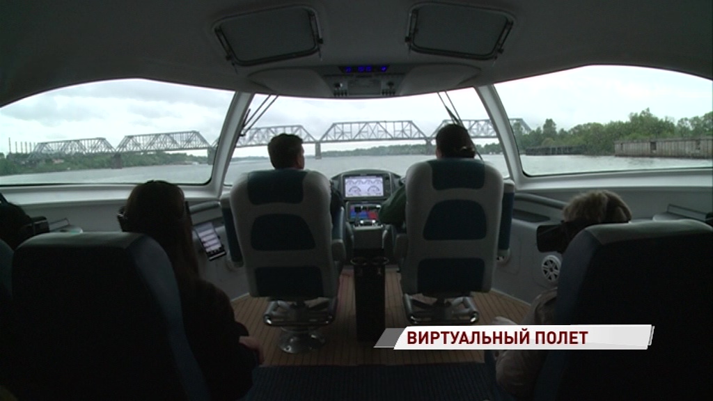 Экскурсии на катере виртуальной реальности стали доступны каждому