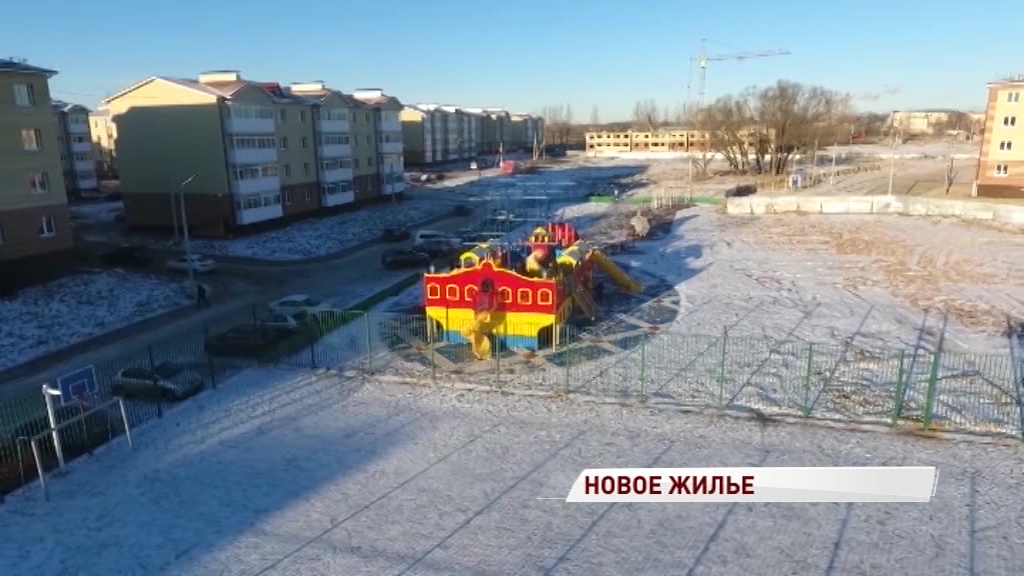 Несколько новых домов в Брагине готовятся к торжественному открытию