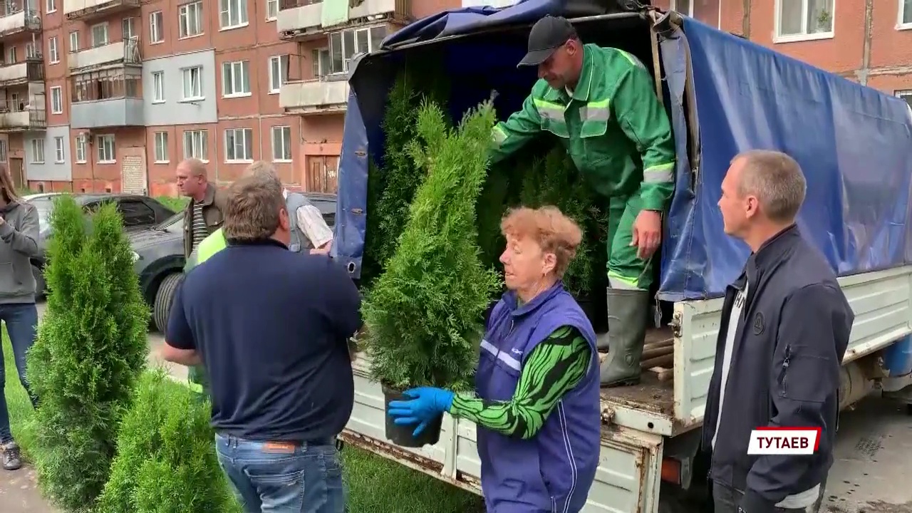 В Тутаеве благоустроили двор за семь миллионов рублей