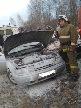 В Рыбинске десятка влетала в «КАМАЗ»
