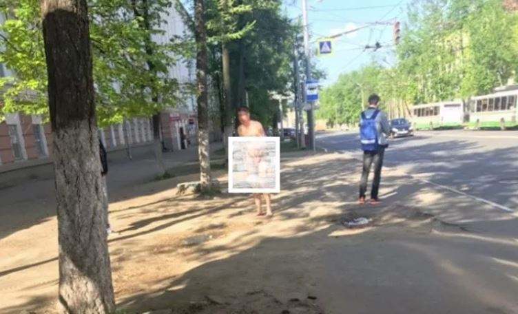 Жара пришла: голый ярославец разгуливал по городу