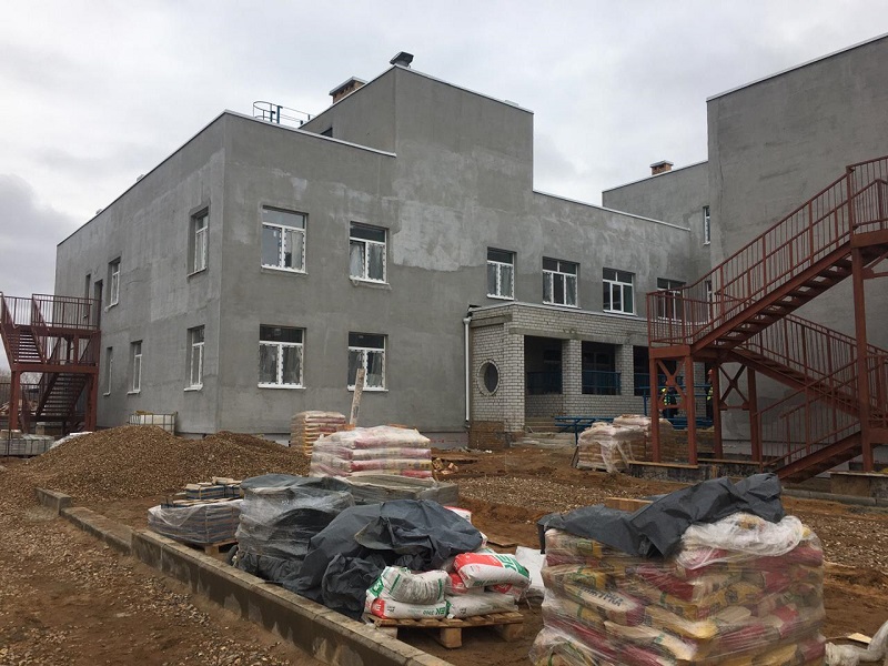 Новый детский садик в Дзержинском районе могут сдать раньше срока