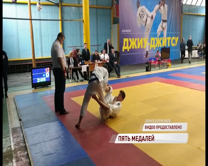 Ярославские спортсмены взяли пять медалей на турнире по джиу-джитсу