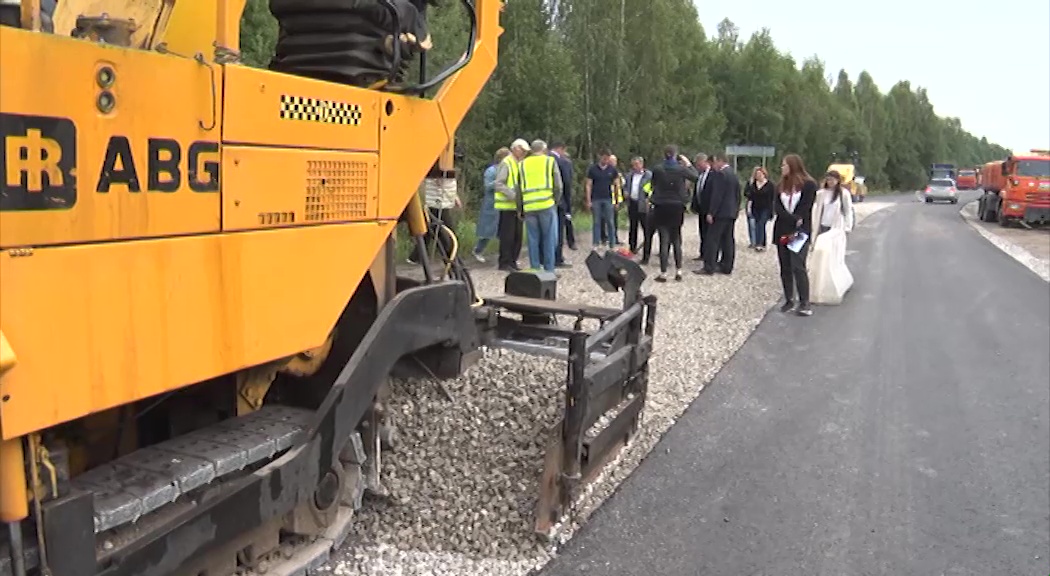 В Рыбинском районе оценили ход ремонта дорог по национальному проекту