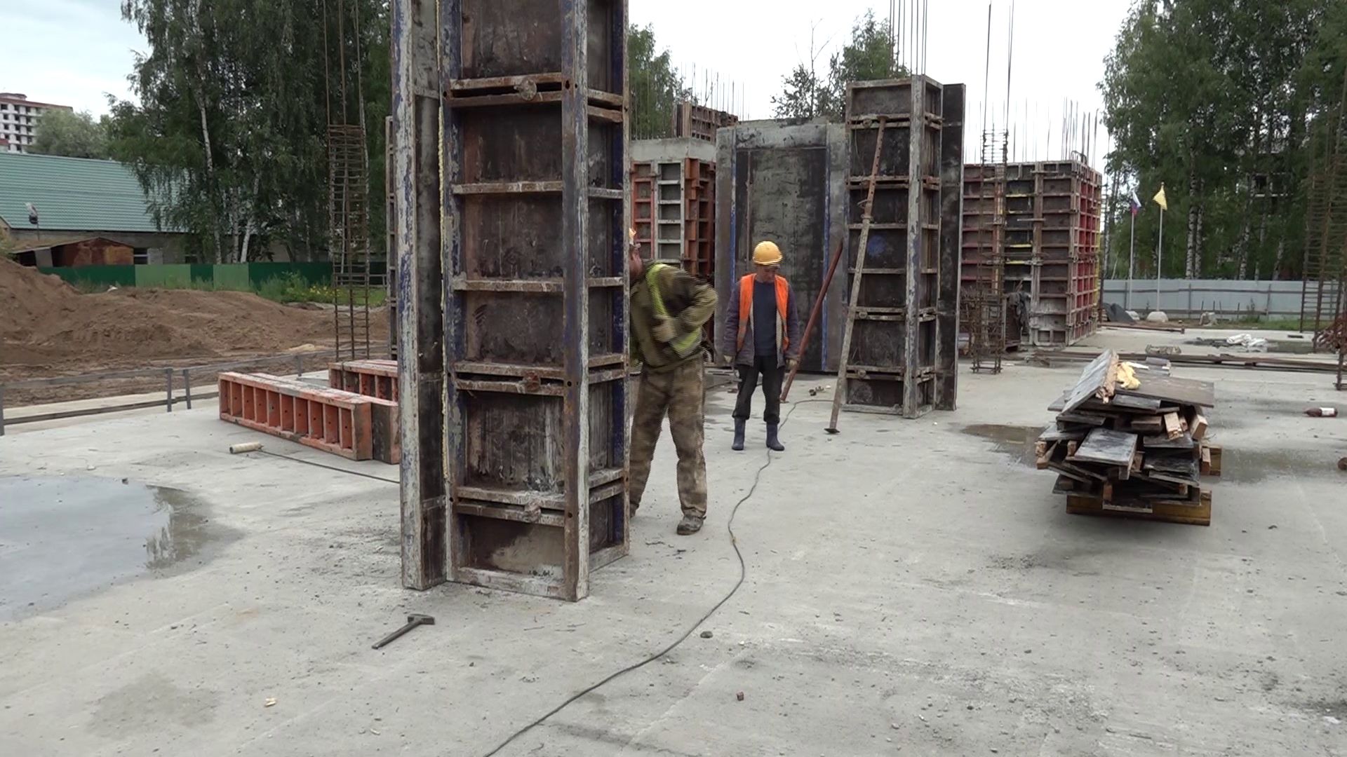 Во Фрунзенском районе строится современная детская поликлиника