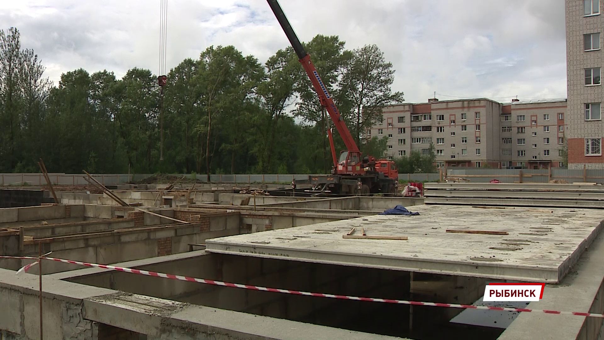 В Рыбинске строят два новых детских сада