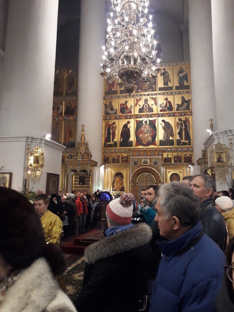 В Успенском соборе стартовала рождественская литургия