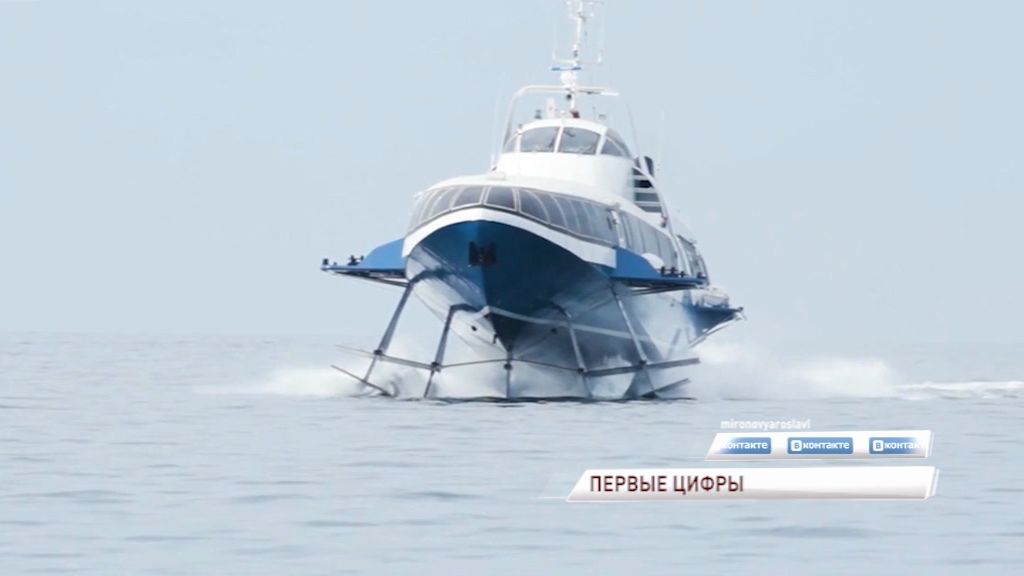 Рыбинская «Комета», курсирующая между Ялтой и Севастополем, уже перевезла почти 13 тысяч пассажиров