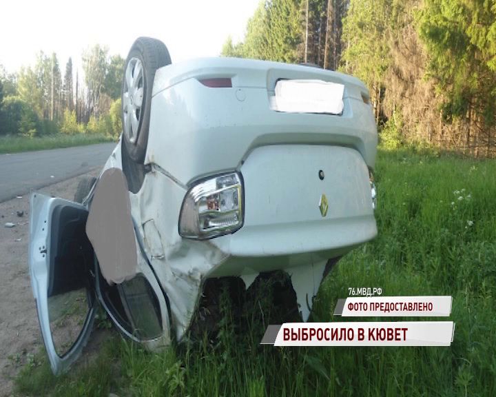 В Переславском районе машина вылетела в кювет: есть пострадавшие