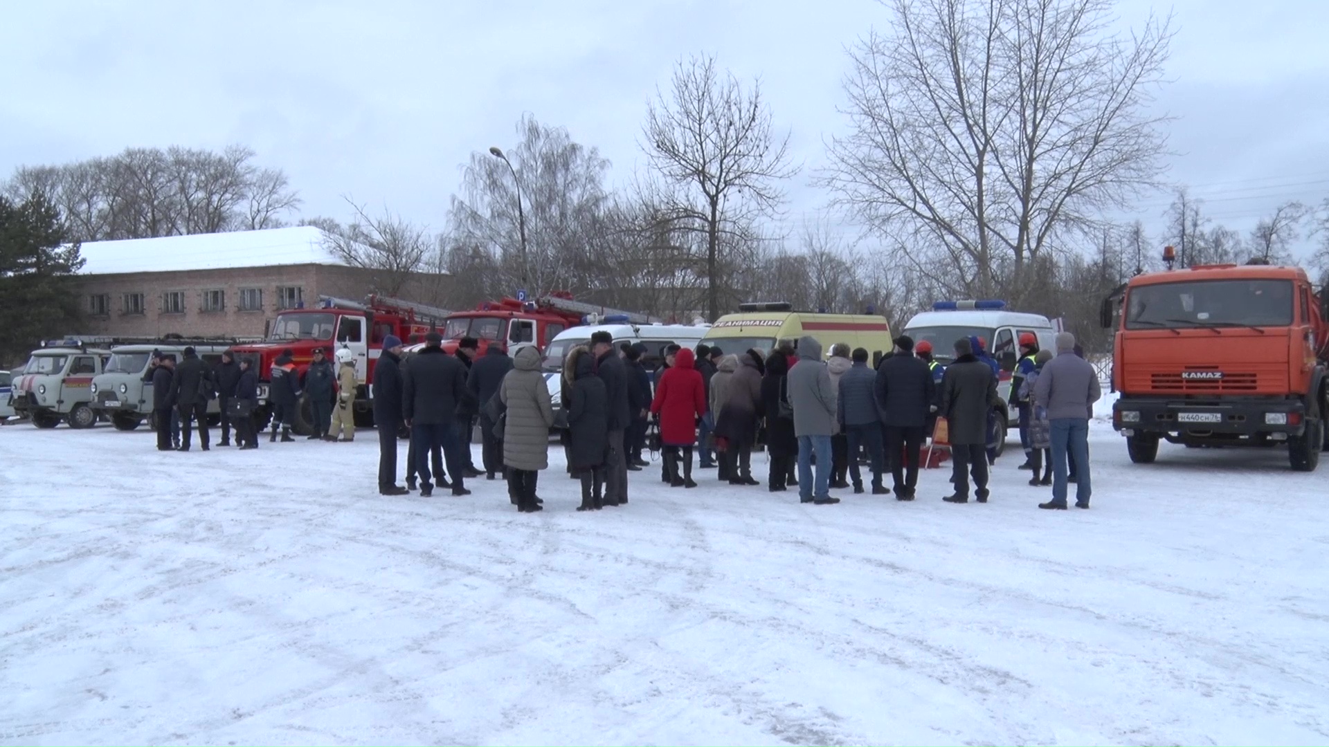 В Ростовском районе прошли учебные сборы по вопросам ликвидации и предупреждения ЧС