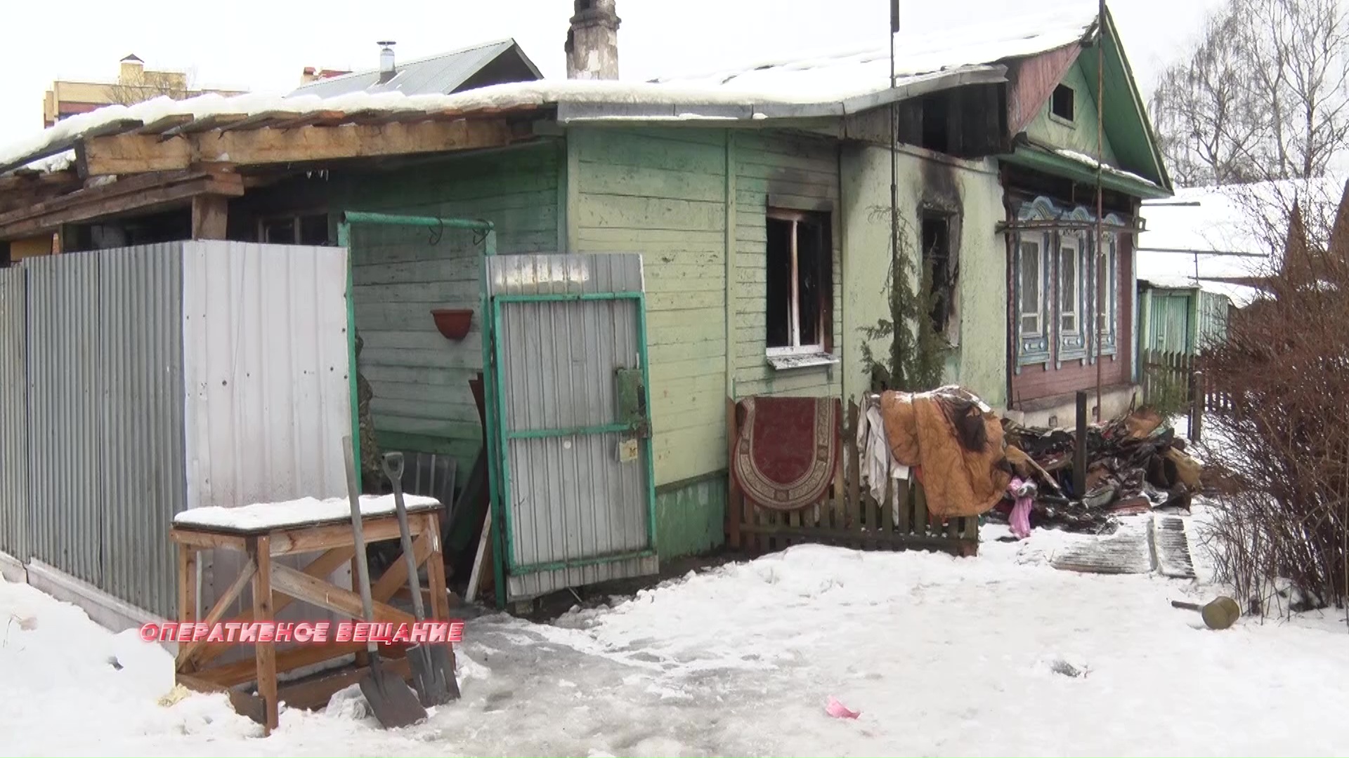 Под Ярославлем сильный пожар унес жизнь человека