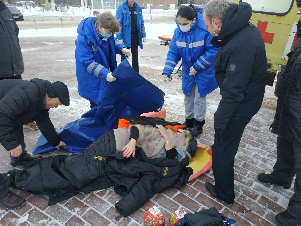 Ярославне, получившей травму при падении, оказали всю необходимую помощь