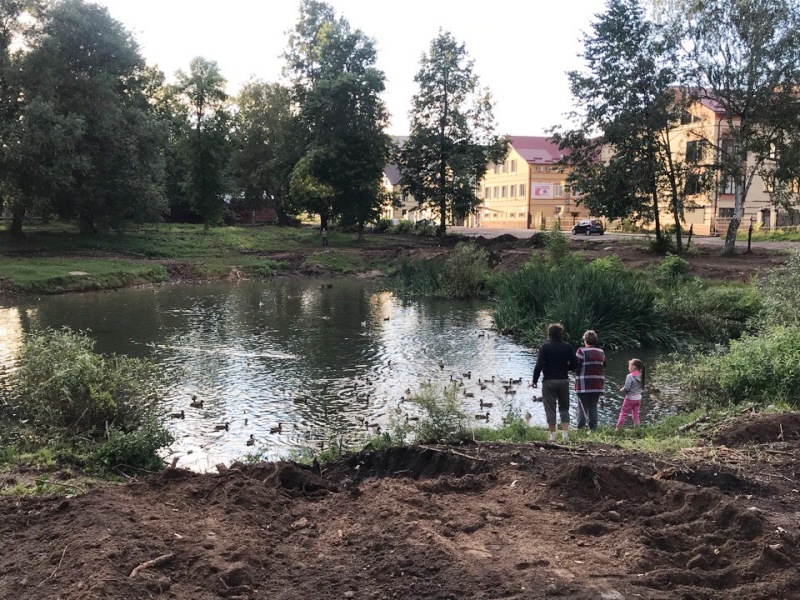 «Решаем вместе!»: В Рыбинске в Карякинском парке начались работы по благоустройству
