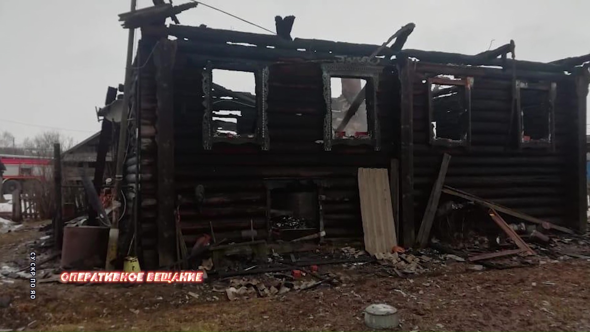 В пожаре в Пошехонском районе погиб 91-летний мужчина