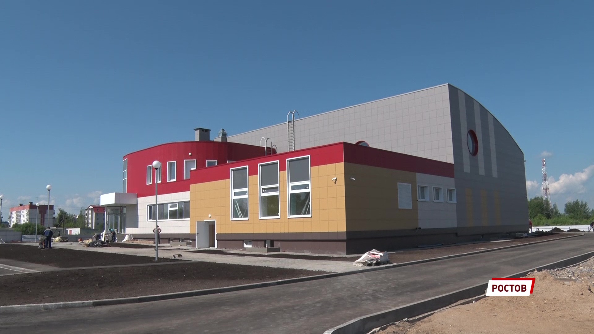 В Ростове скоро достроят первый в городе бассейн