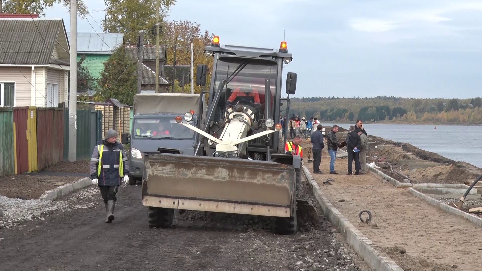 Ремонт на Волжской набережной в Тутаеве подходит к концу