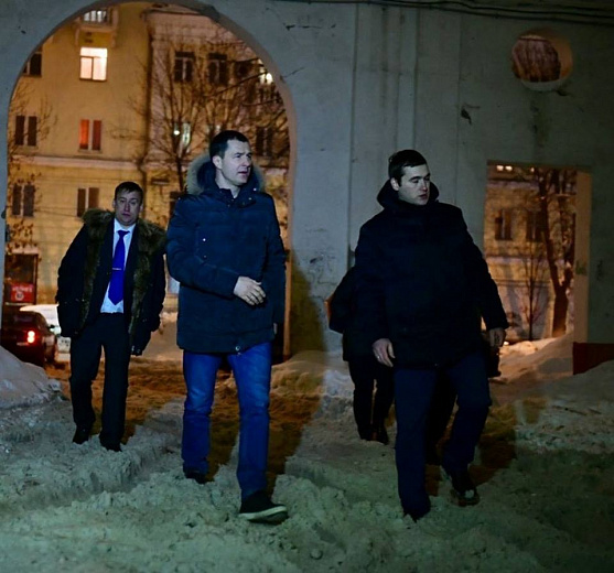 Мэр Ярославля вызвал директора управдома в нечищеный двор