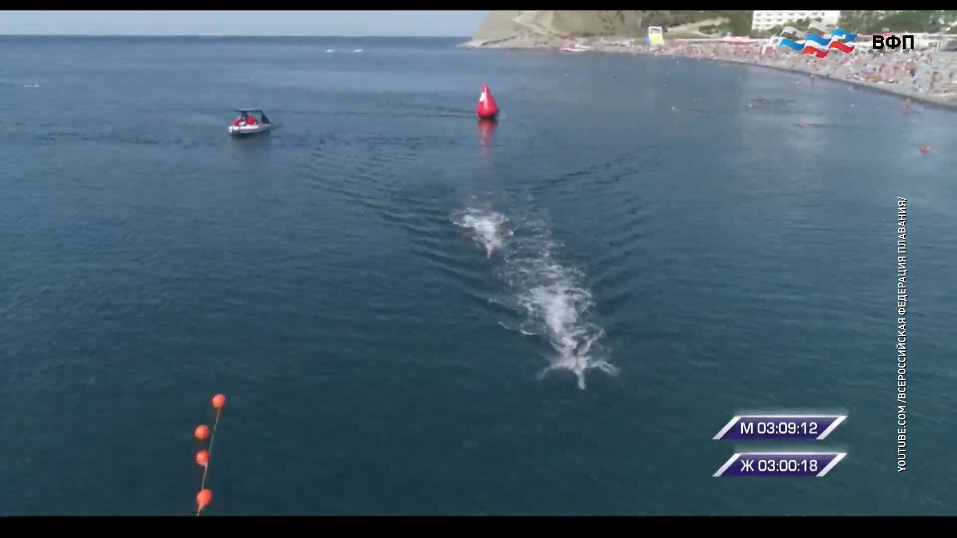 Ярославские пловцы на открытой воде стали триумфаторами заплыва на Чемпионате страны