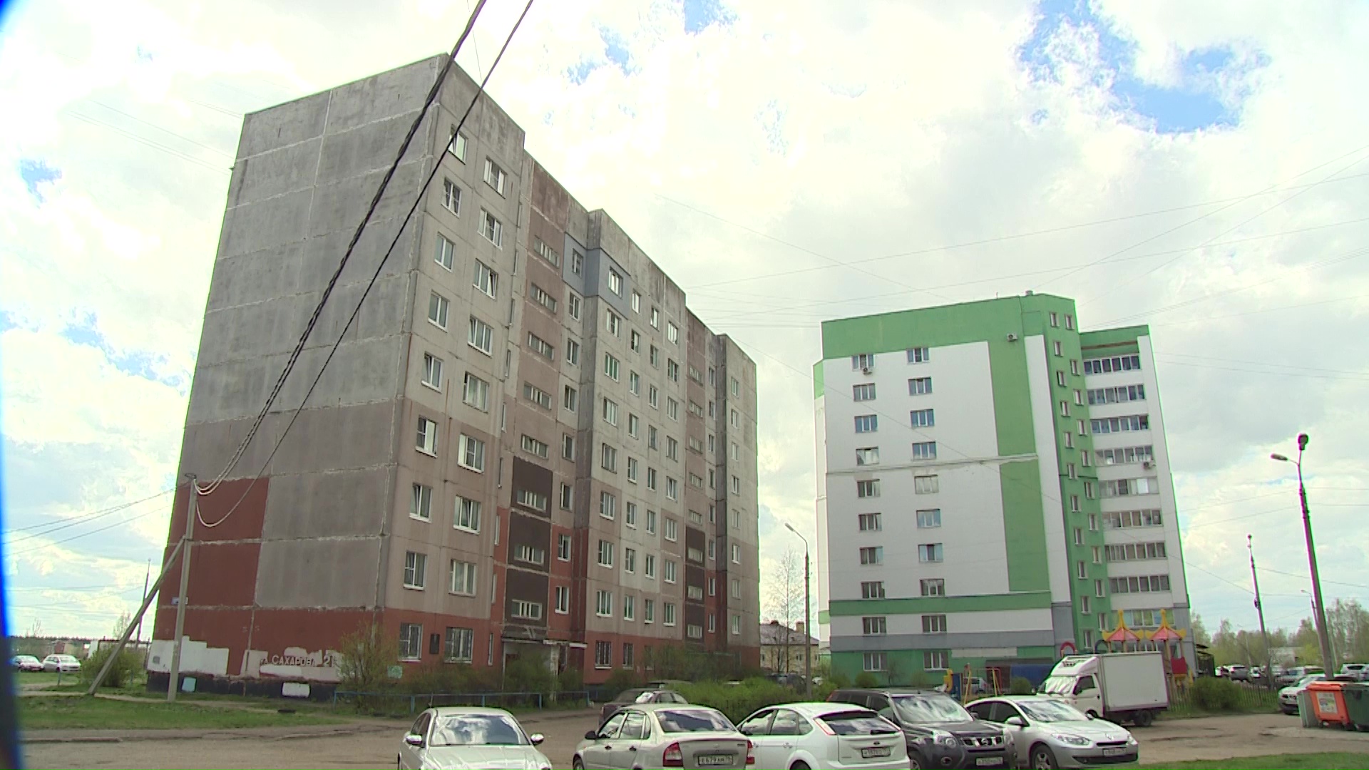 В девятиэтажном доме на Сахарова в Ярославле заменили лифт