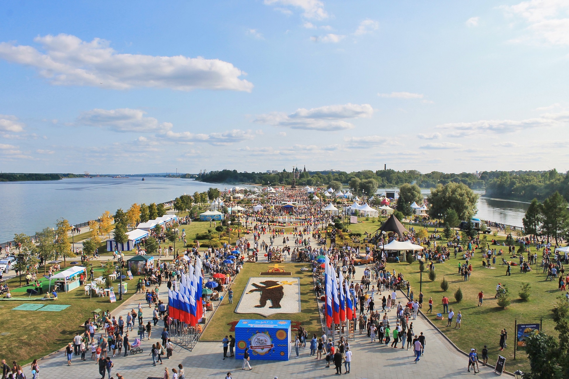 «Пир на Волге» и другие: в День города в Ярославле пройдут 14 фестивалей