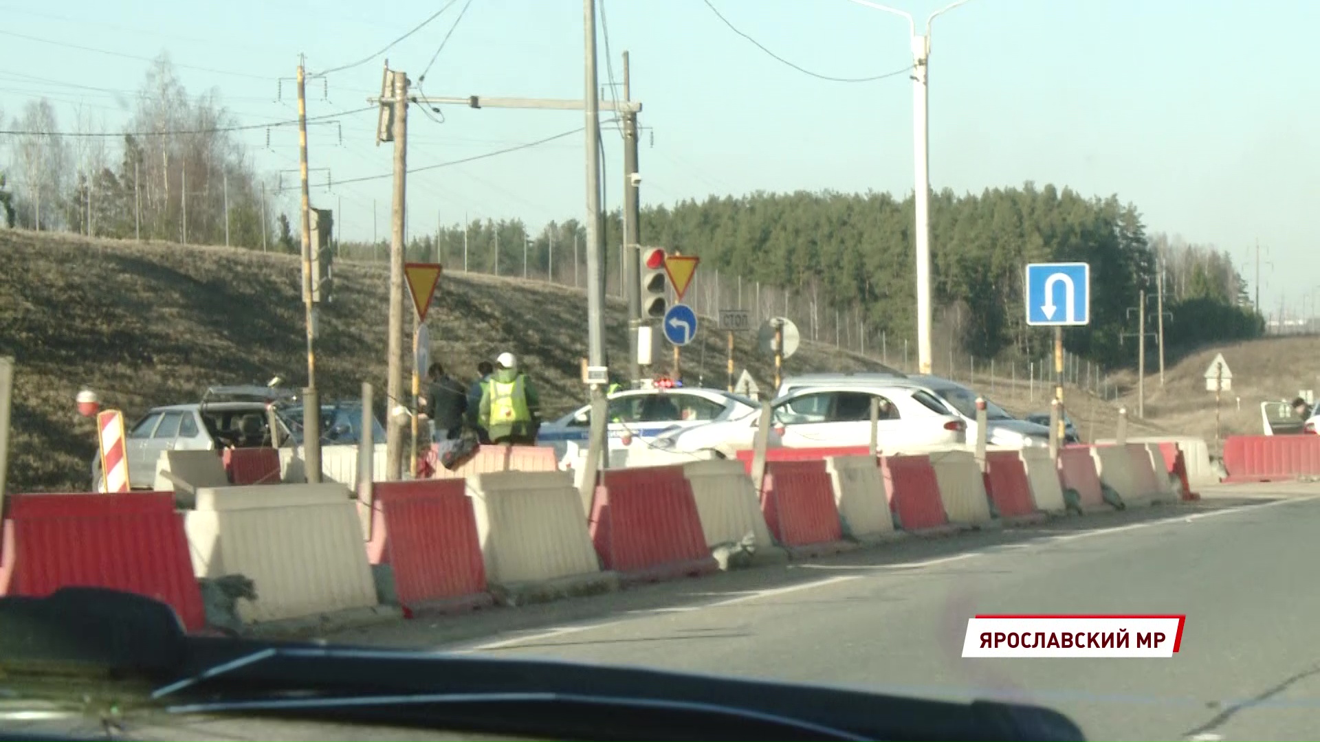 В жестком ДТП в Ярославском районе пострадала пожилая женщина