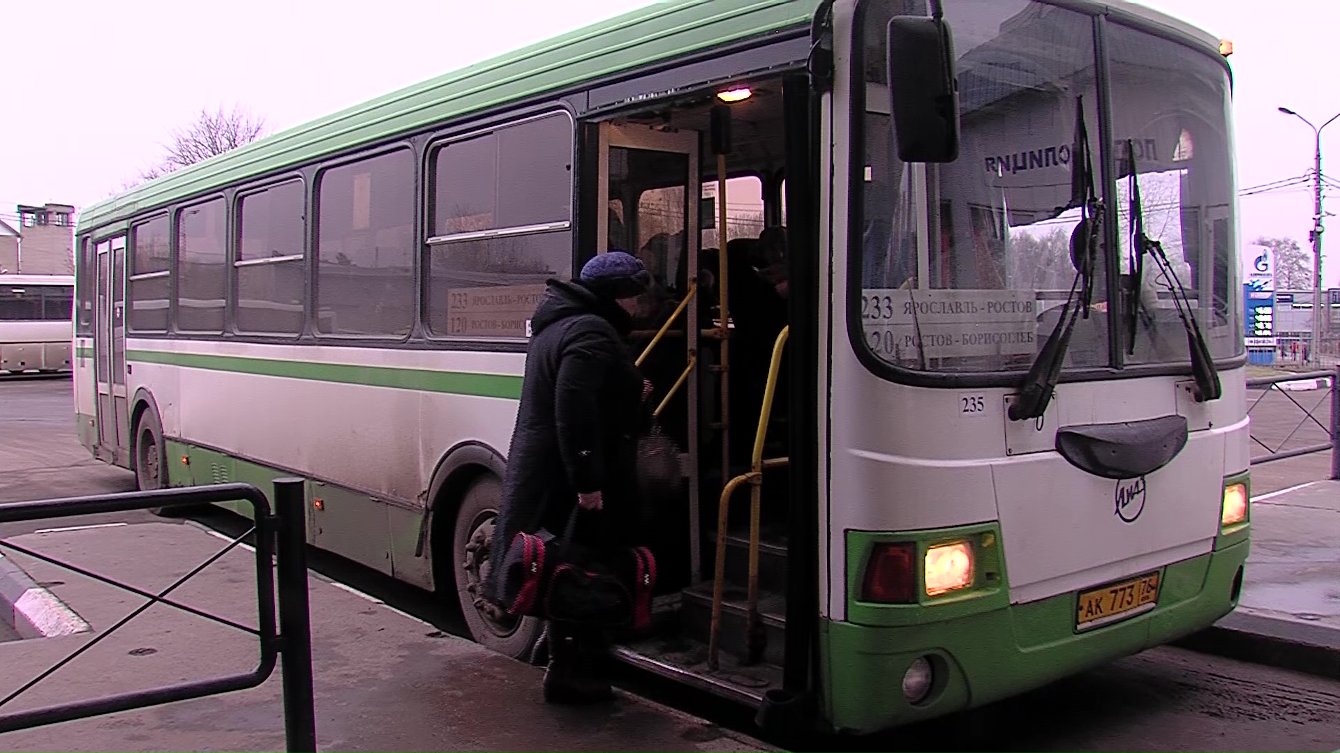 В Ярославле у автобусного маршрута появился новый остановочный пункт
