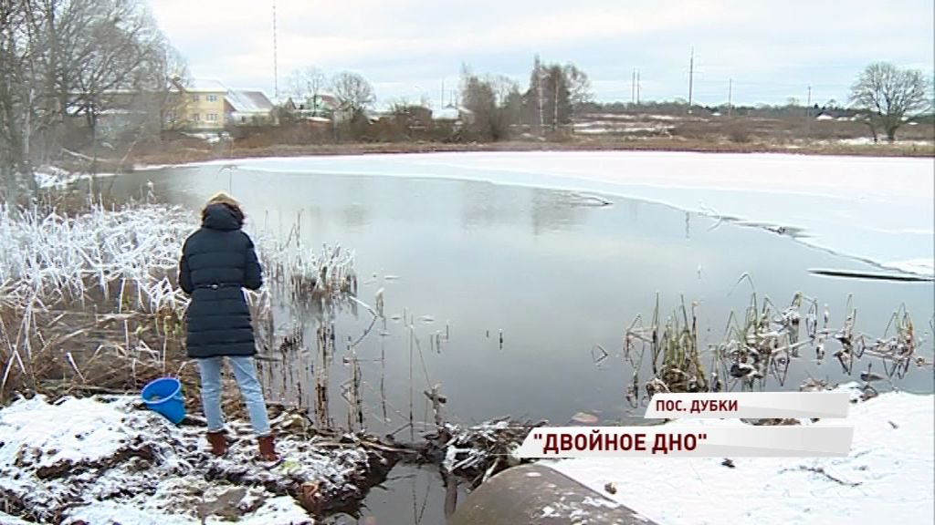В поселке Дубки не замерзает пруд: жители уверены, что его отравили