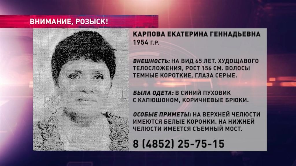 В области ищут женщину в синем пуховике