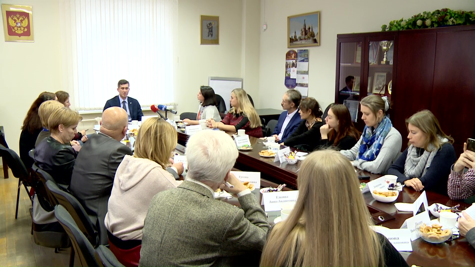 Председатель муниципалитета Ярославля провел встречу с представителями областных СМИ