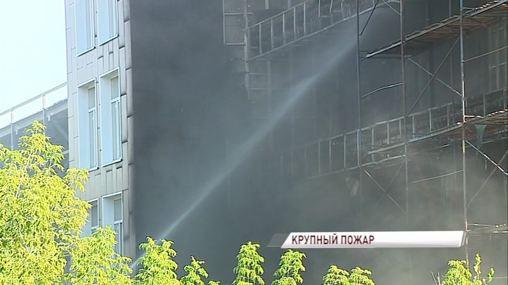Стали известны подробности сильного пожара на Полушкиной Роще