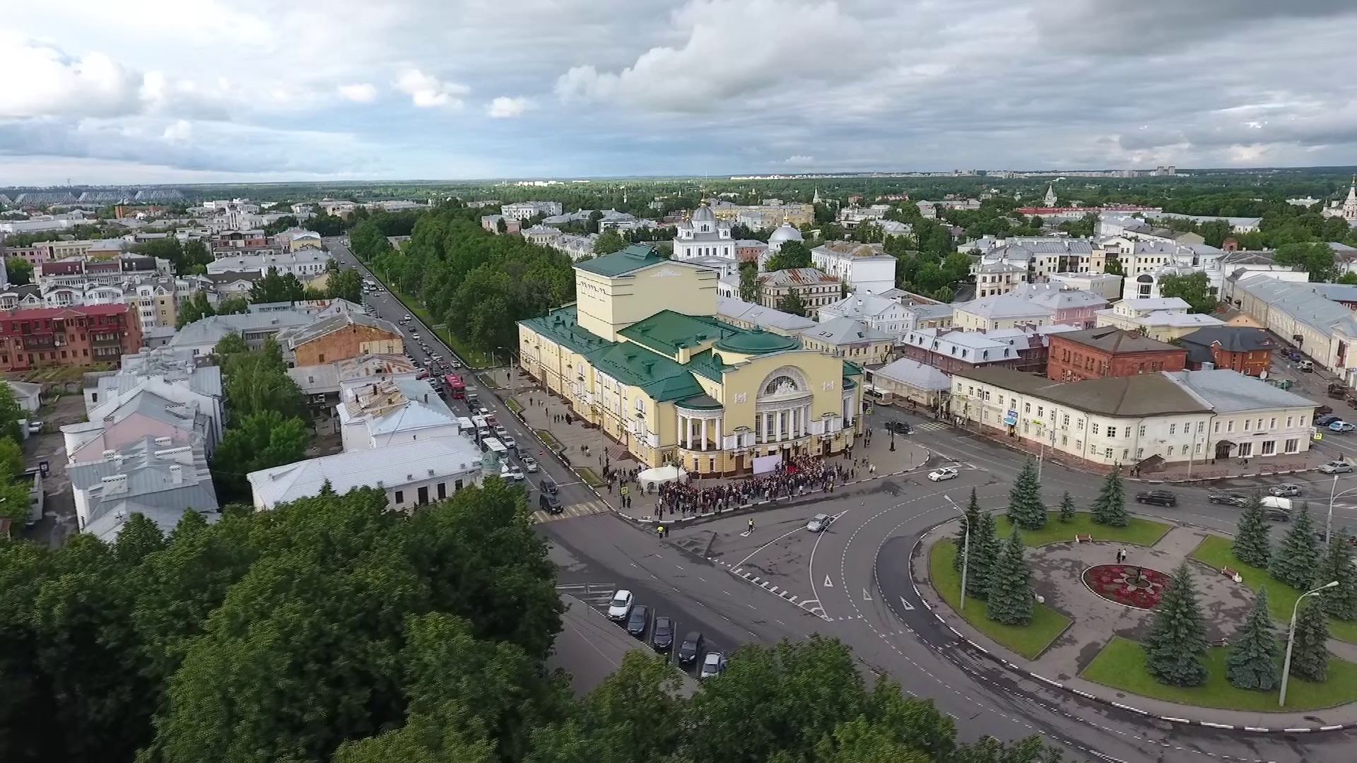 Площадь Волкова в Ярославле, возможно, застроят