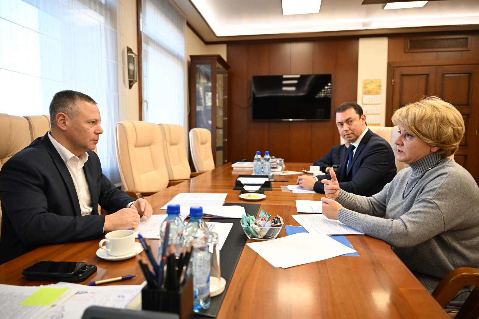 Губернатор Ярославской области встретился с ректором ЯГТУ Еленой Степановой