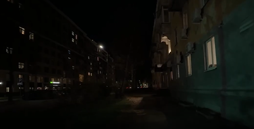 В центре Ярославля Госавтоинспекция проверила освещение переходов и дворов