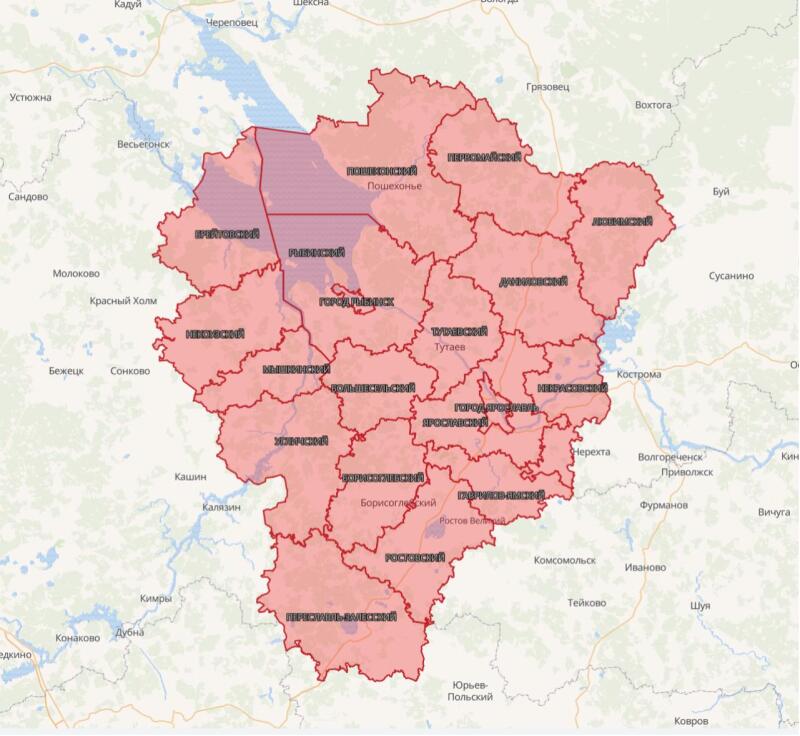 Жителей Ярославской области предупредили о грозе с порывами ветра 15 м/с 2 сентября