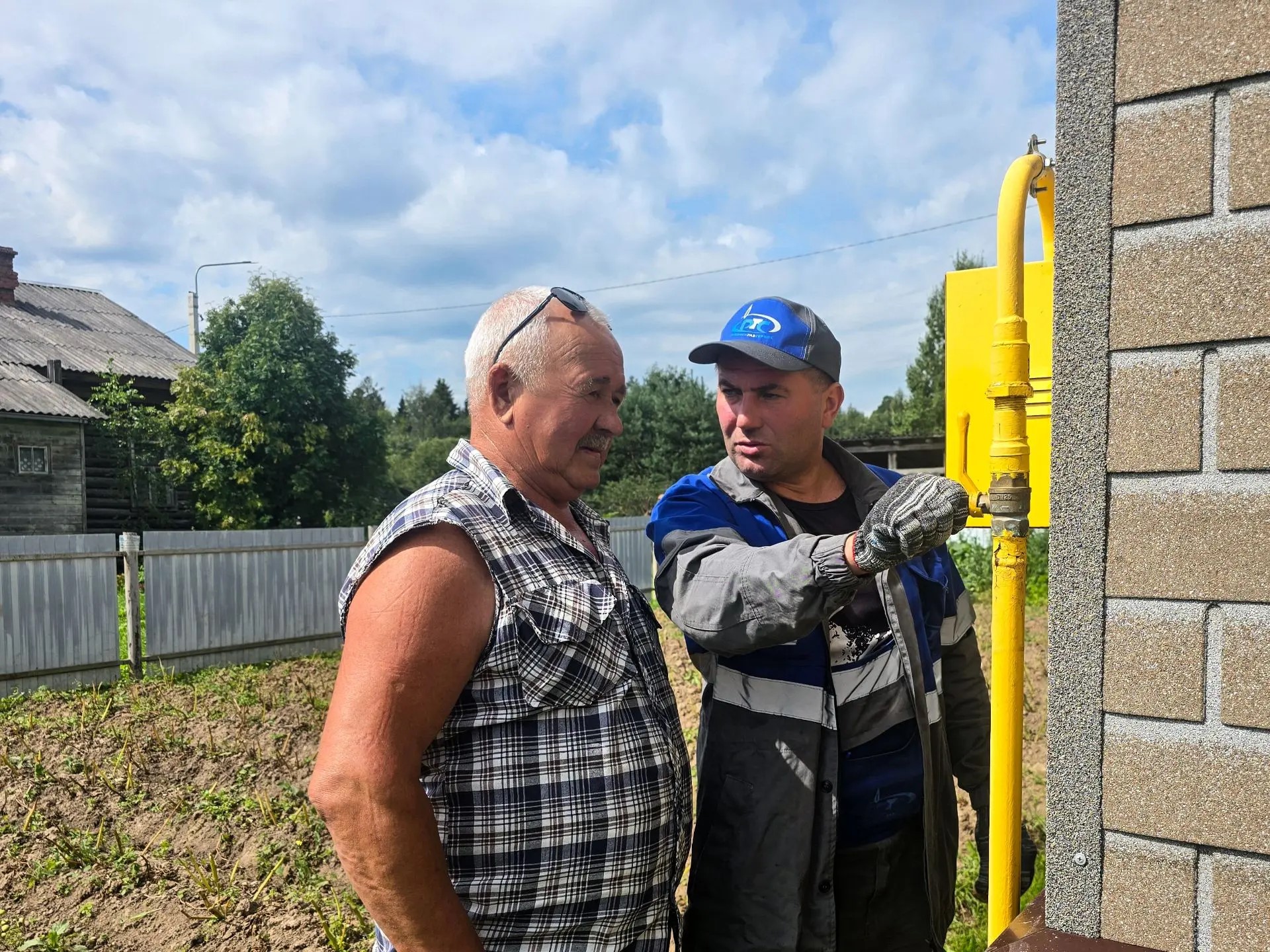 В поселке Шашково Рыбинского округа начали подключать дома к газоснабжению
