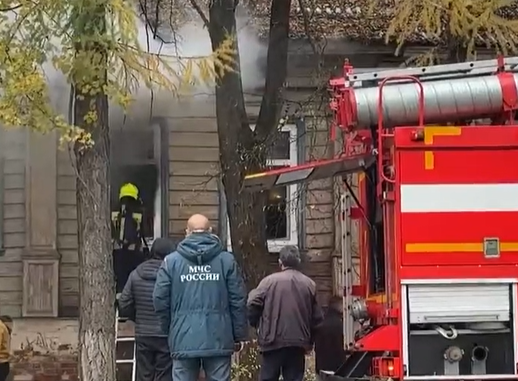 При пожаре в Переславле-Залесском пострадали люди